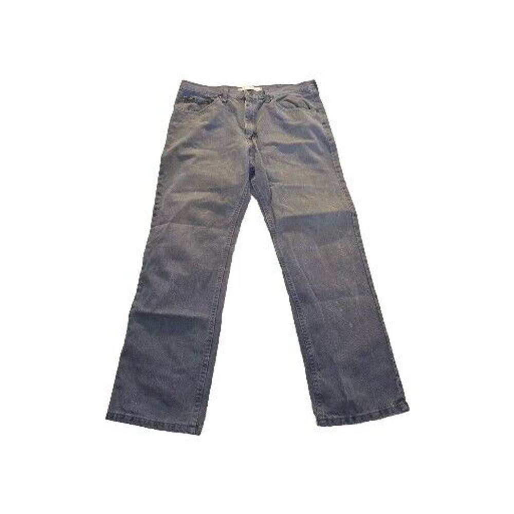 Lee Jeans Mens Size 38x30 Gray Denim Lee Regular Fit